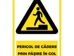 Indicator pentru cadere in gol